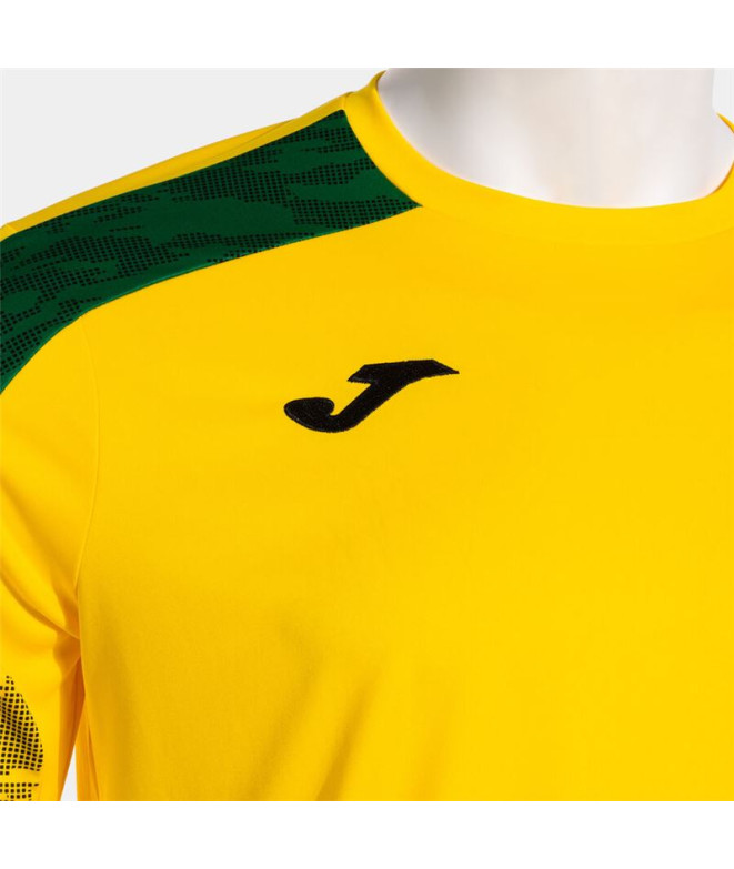 T-shirt Joma Championship VIII Homme Jaune/Vert