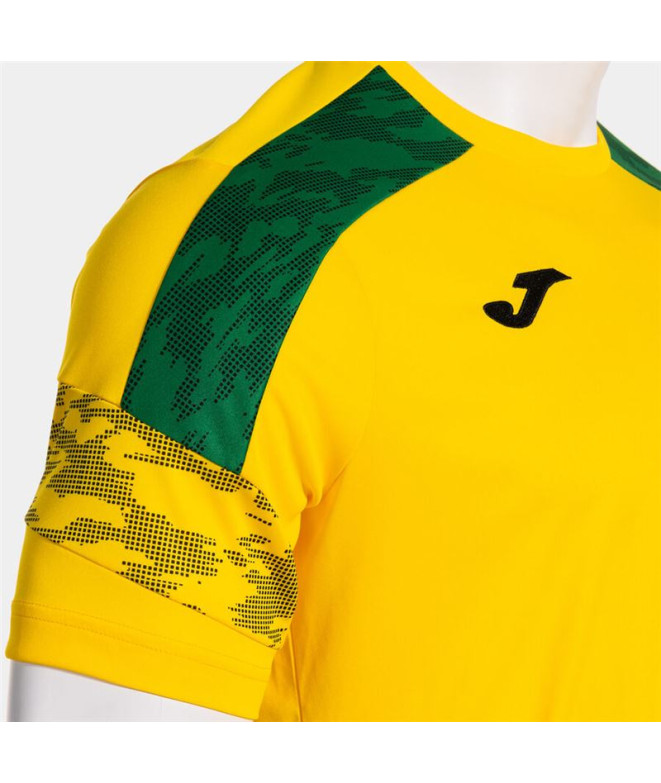 T-shirt Joma Championship VIII Homme Jaune/Vert