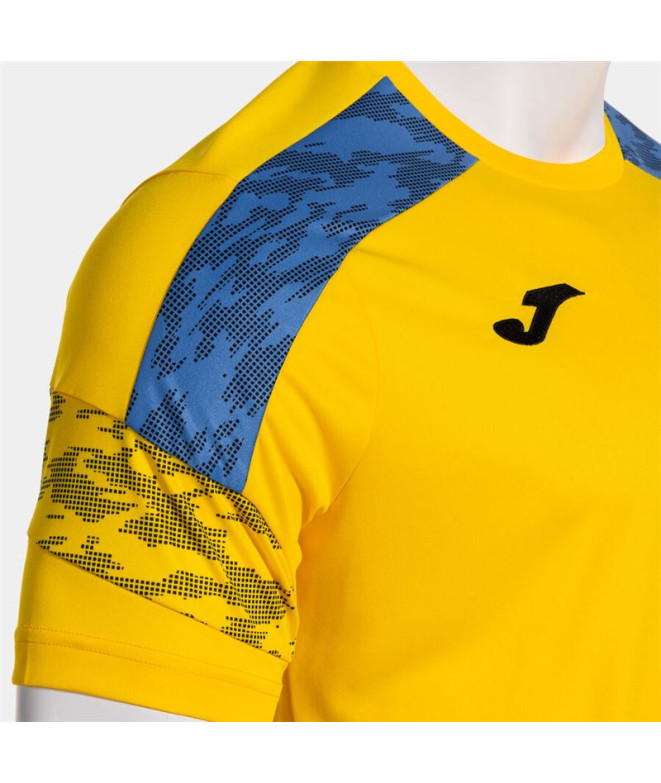 T-shirt Joma Championship VIII Homme Jaune/Royal