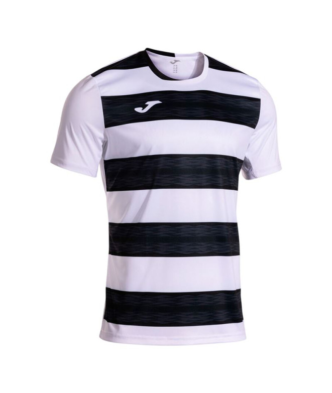 Camiseta Joma Europa VI Blanco Negro Hombre