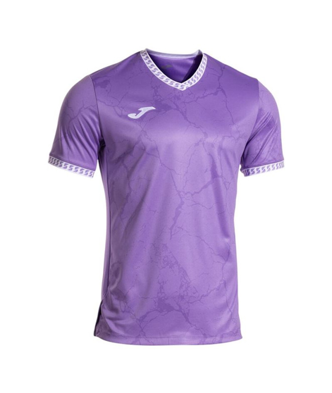 Camiseta Joma Gold Vii Violeta Branco Homem