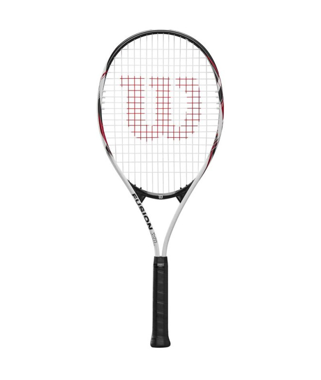 Raquette de Tennis Wilson Fusion Xl Tns Rkt 2 Blanc/Nègre/Rouge