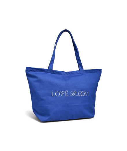 Bolsa Pieces Pcsina Canvas Shopper Beaucoup Blue Mujer Bolsa Pieces Pcsina Canvas Shopper Beaucoup Blue Mujer