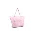 Bolsa Pieces Pcsina Canvas Shopper Pink-A-Boo Mulher