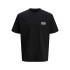 Camiseta Jack & Jones Jcodynamic Dust Ss Crew Neck Ln Hombre Negro