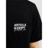 Camiseta Jack & Jones Jcodynamic Dust Ss Crew Neck Ln Hombre Negro