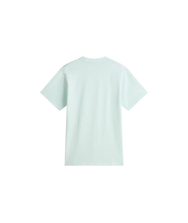 Camiseta Vans Left Chest Logo Em Hint Of Mint...