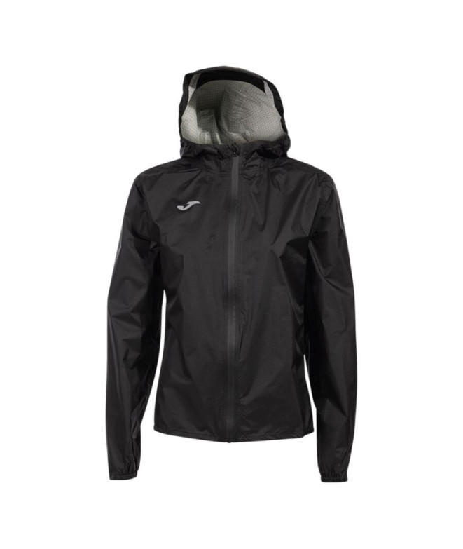 Chubasquero de montaña Joma R-City London Mujer Negro