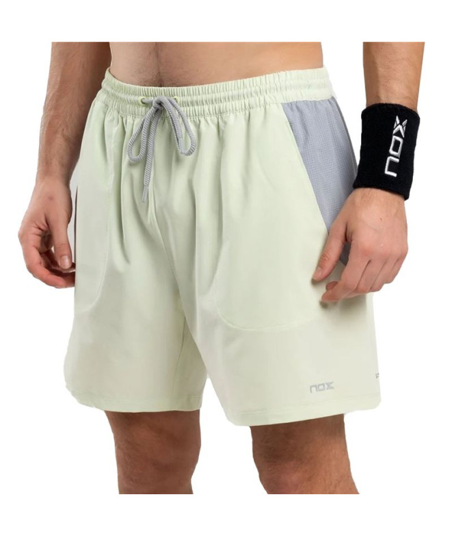 Pantalones Cortos de Pádel Nox Hombre Pro Lily Verde