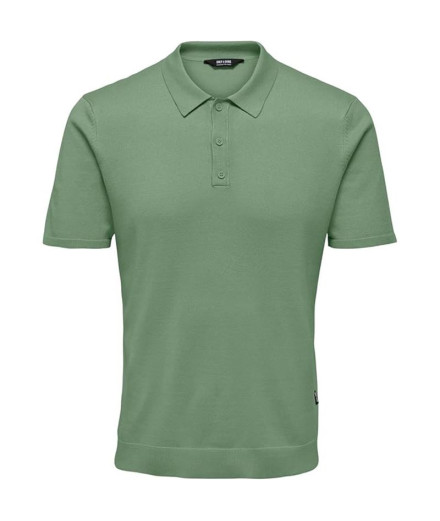 Polo Only & Sons Onswyler Life Reg 14 Ss Knit Iceberg...