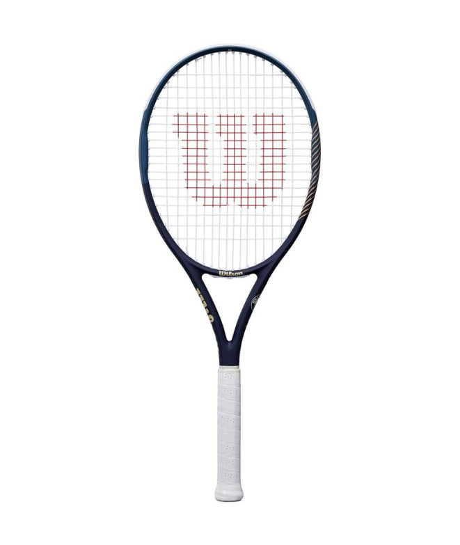 Raquete de Tênis Wilson Roland Garros Equipe Hp 1 Azul Marinho/Branco/