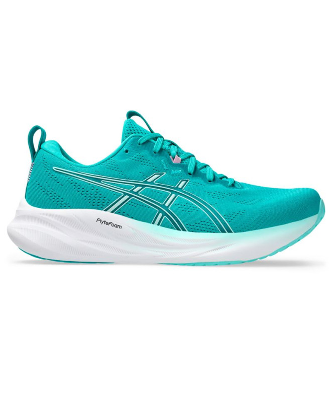 Chaussures de Running ASICS Gel-Pulse 16 Femme Vague Bleu Verdâtre