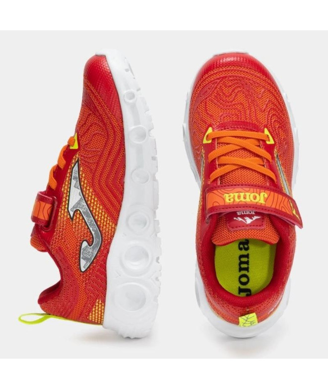 Chaussures Joma Rase Jr 2508 Enfant Rouge