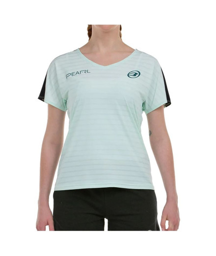 Camiseta de Padel Bullpadel Bea 25V Mulher Verde Água Camiseta de Padel Bullpadel Bea 25V Mulher Verde Água
