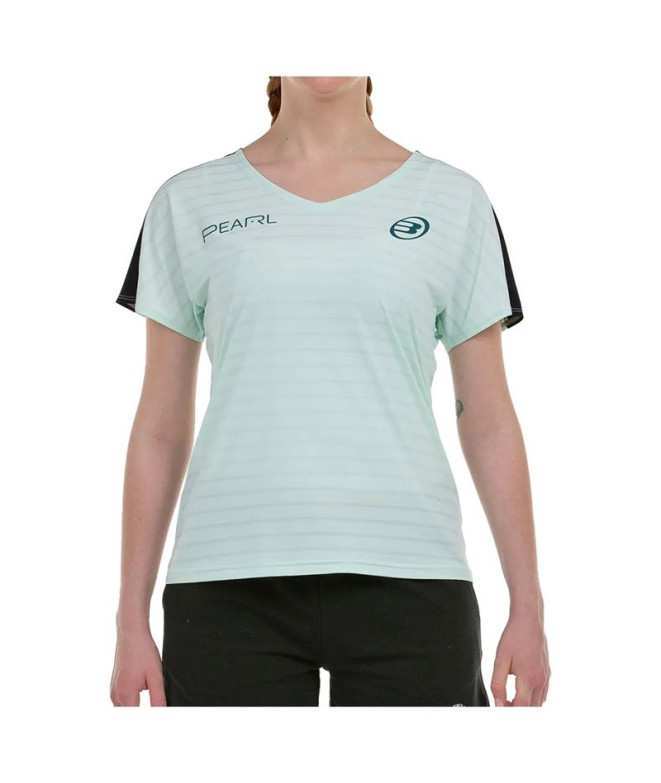 T-shirt de Padel Bullpadel Bea 25V Femme Vert d'eau