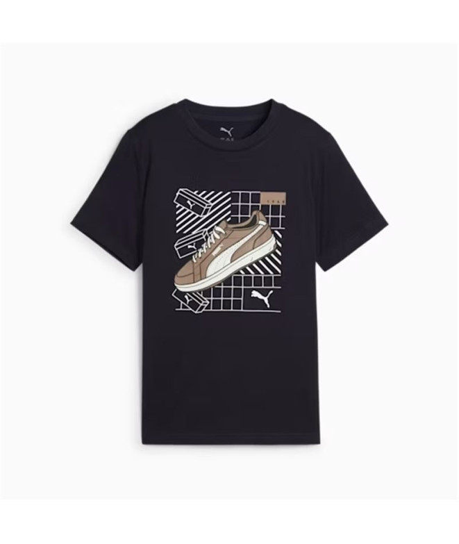 Camiseta Puma Graphics IV Niño Azul Marino
