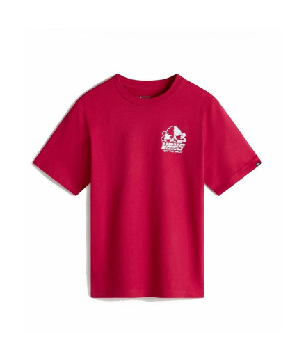 Camiseta Vans Mister Sinister Ss Niño Rojo