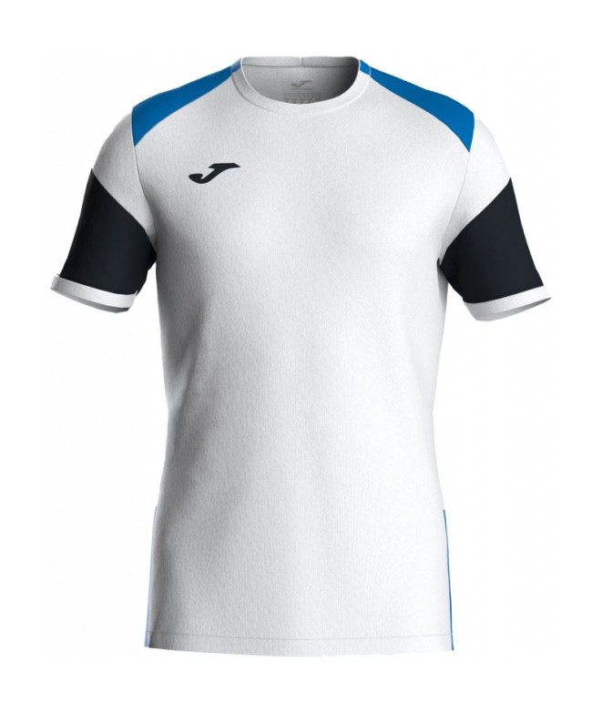 Camiseta Joma Danubio Hombre Blanco/Royal