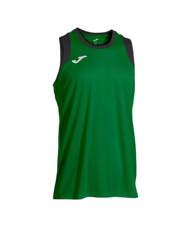 Camiseta Joma Cancha Verde Negro Niño