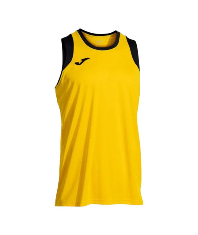 Camiseta Joma Cancha Amarillo Negro Hombre
