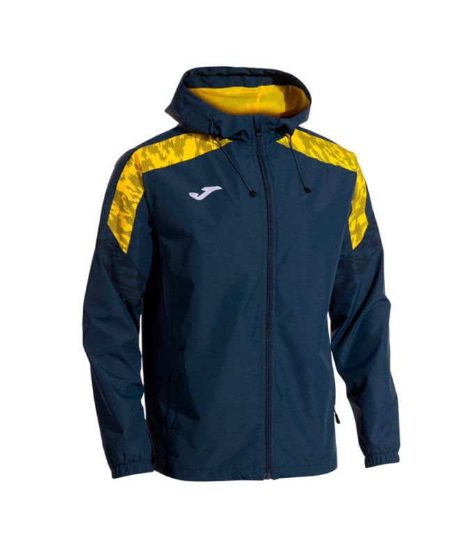 Chubasquero Joma Champion Viii Dark Navy Amarelo Homem