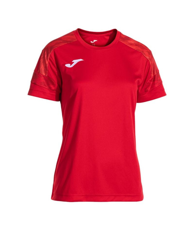 Camiseta Joma Campeonato VIII Vermelho Menino