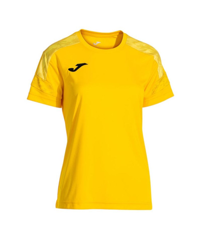 Camiseta Joma Campeonato Viii Amarelo Menino