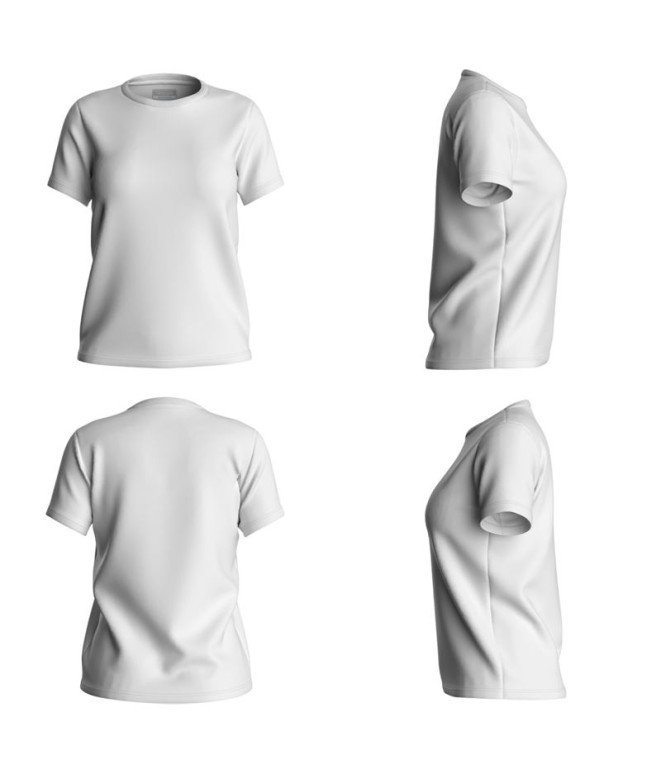 Camiseta Kappa Jenna Mujer White