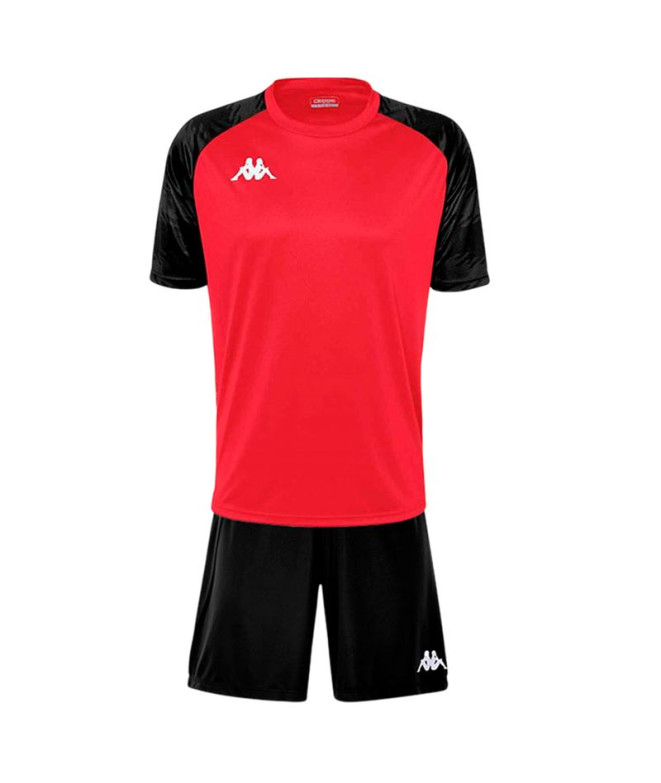 Sudadera Fútbol Kappa Daverno Hombre Red/Black