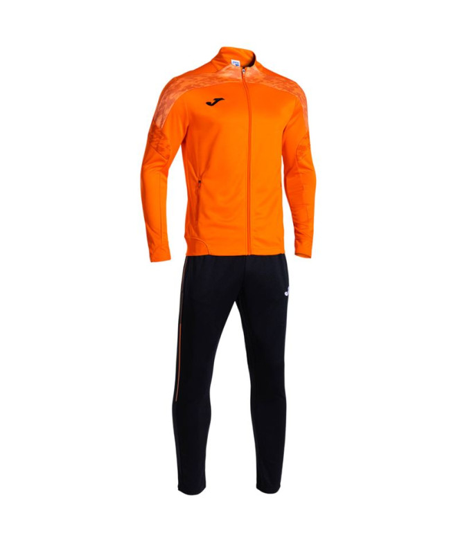 Chándal Joma Championship Viii Naranja Negro Hombre