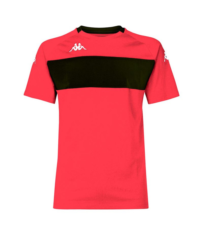 Camiseta Kappa Diago Hombre Red/Black