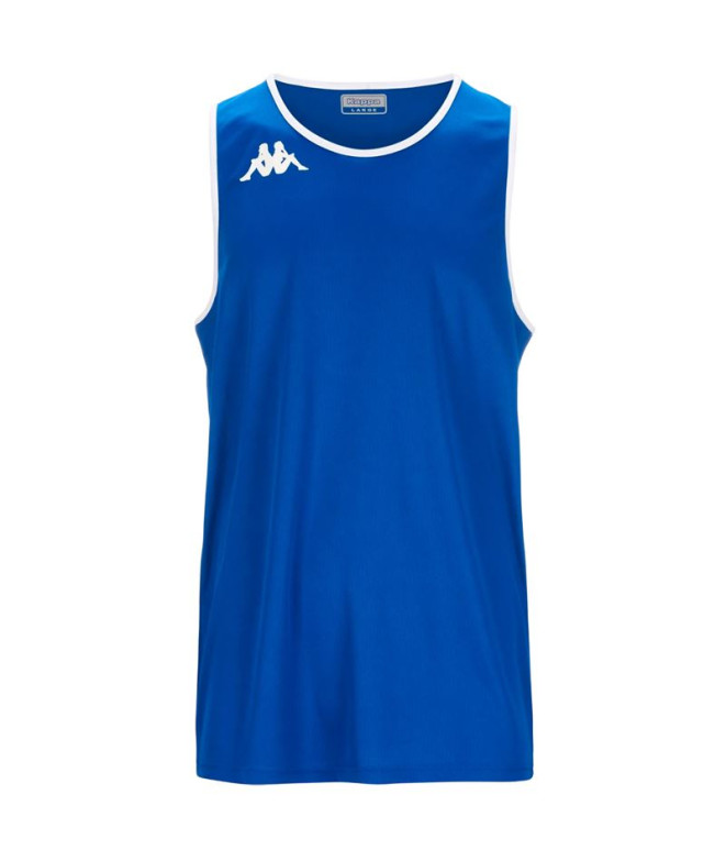 Camiseta Basquetebol Kappa Danco Homem Blue Sapphire/White