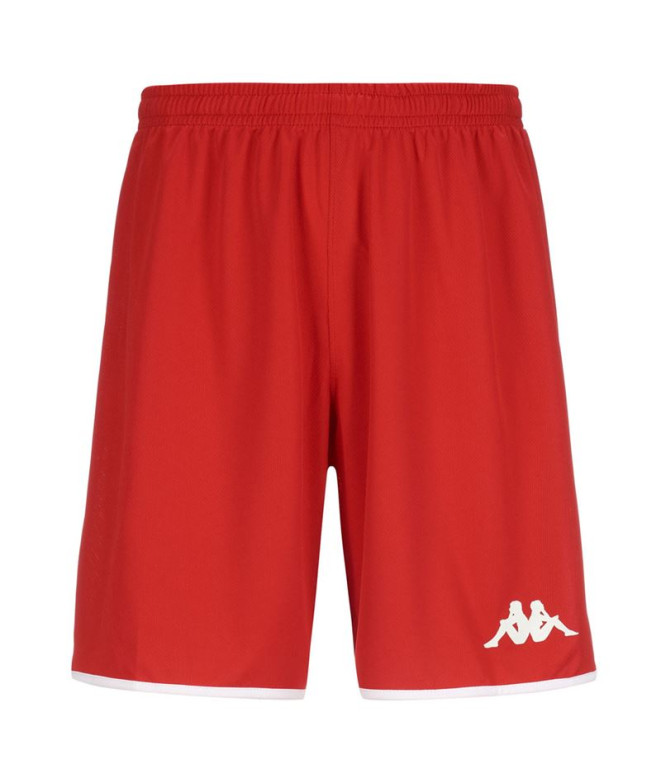 Pantalón Baloncesto Kappa Dumpo Hombre Red/White
