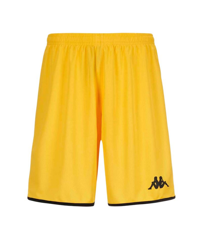 Pantalon Basket-ball Kappa Dumpo Homme Jaune/Noir