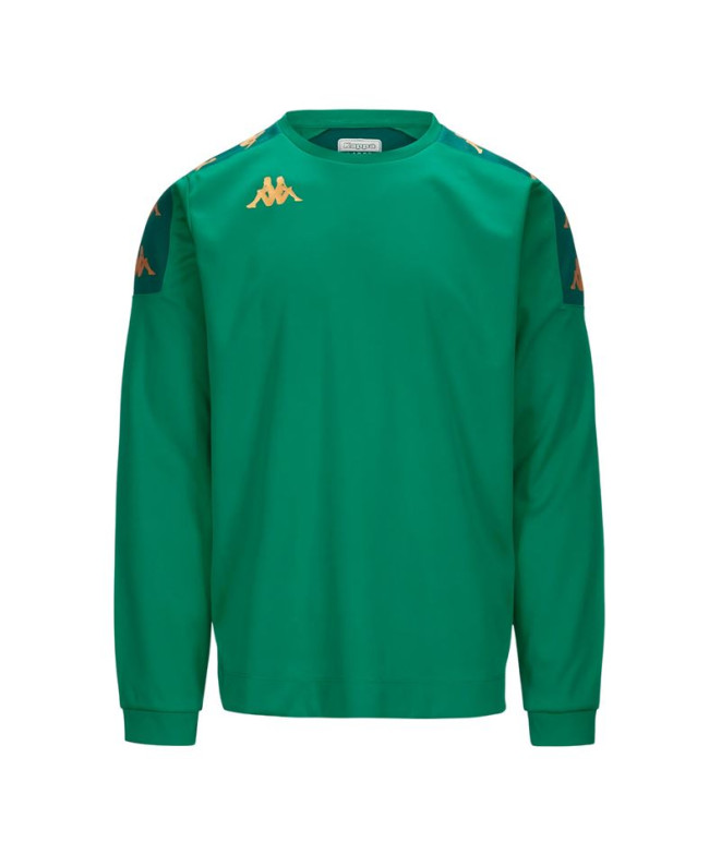 Sudadera Fitness Kappa Gaverno Hombre Green/Green Galapagos
