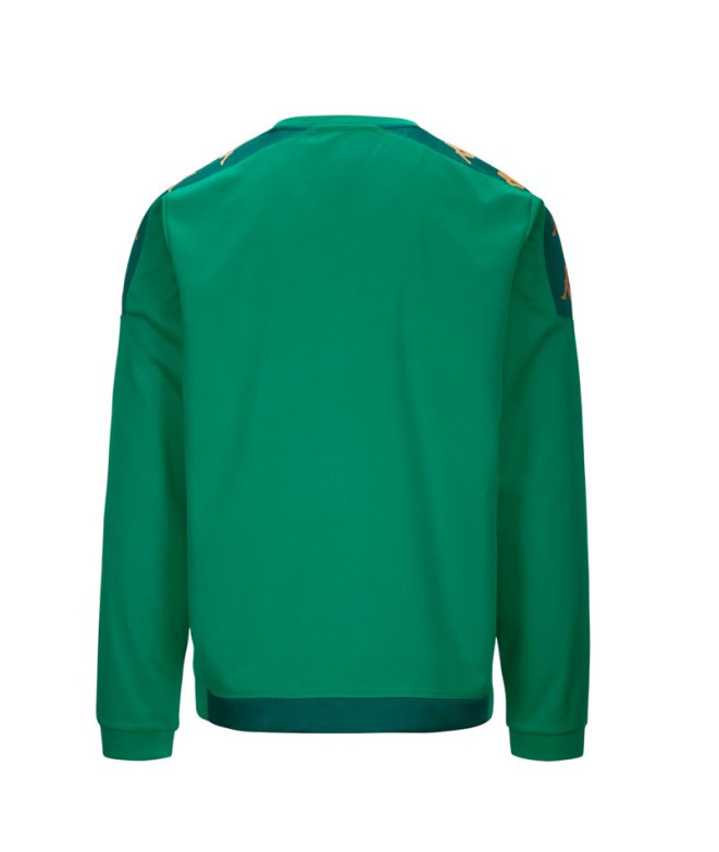 Moletom Fitness Kappa Gaverno Homem Verde/Verde...