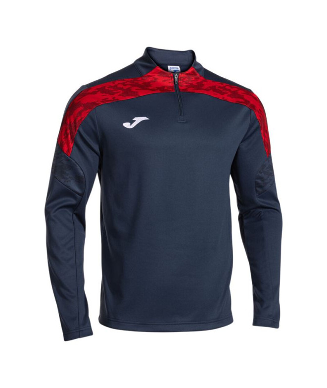 Sudadera Joma Championship VIII Hombre Azul Marino/Rojo
