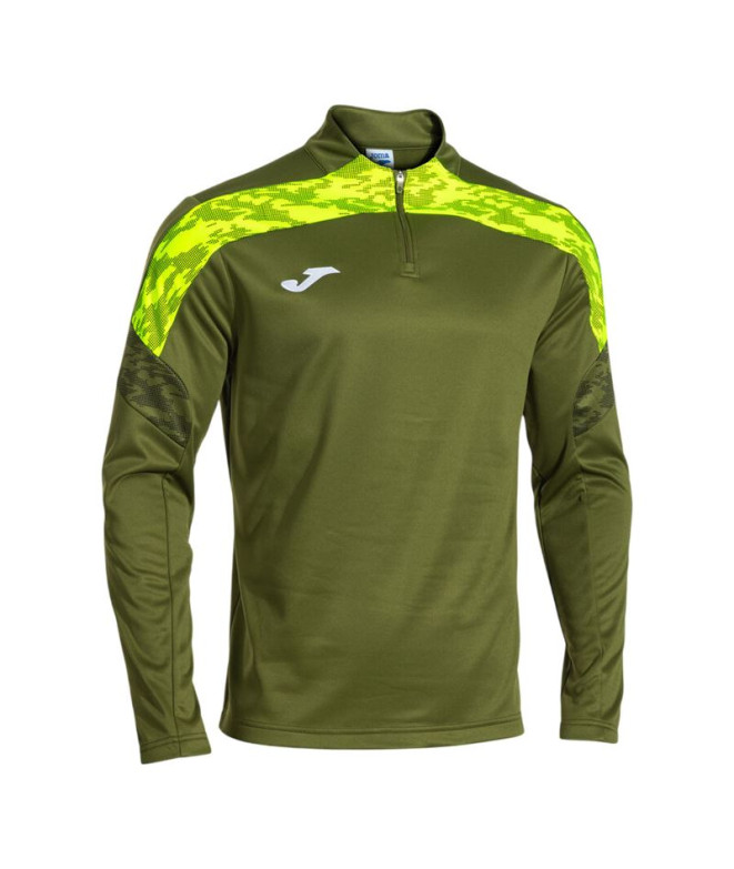 Sudadera Joma Championship VIII Hombre Verde/Amarillo