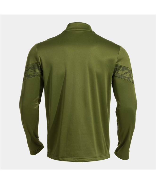 Moletom Joma Championship VIII Homem Verde/Amarelo