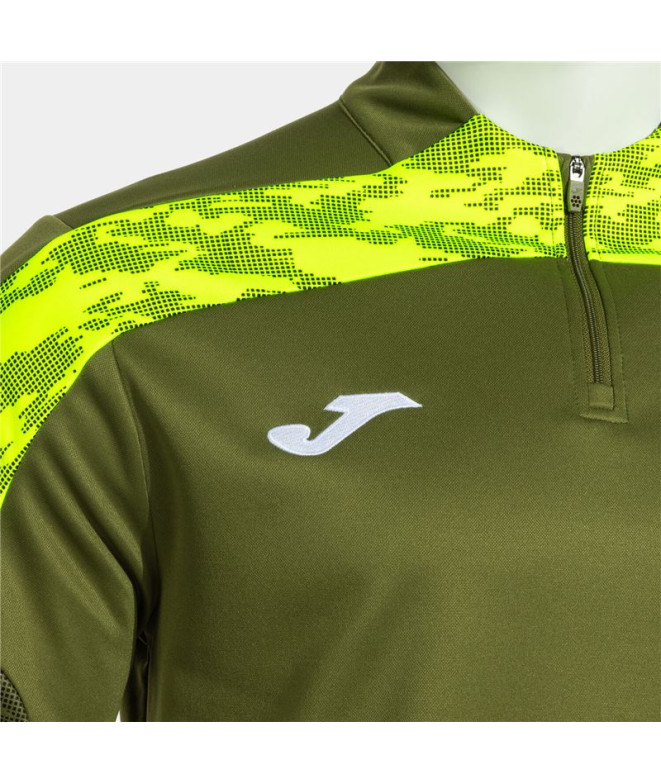 Sweat Joma Championship VIII Homme Vert/Jaune