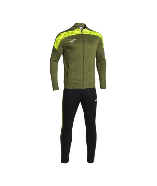 Chándal Joma Championship Viii Verde Negro Hombre