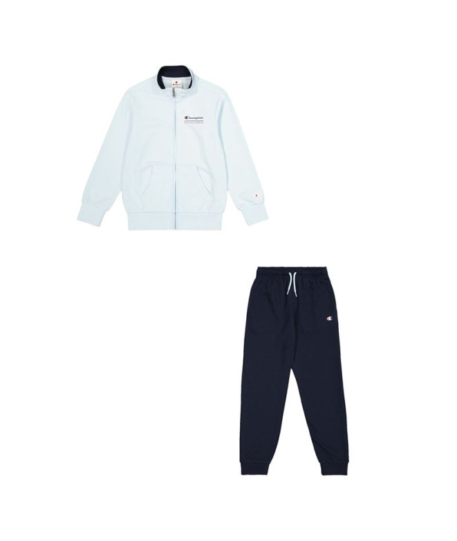 Chándal Champion Full Zip Suit Niño Azul