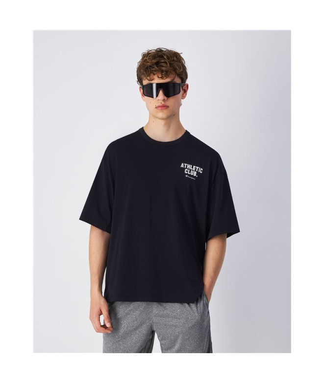 Camiseta Champion SS Hombre Negro