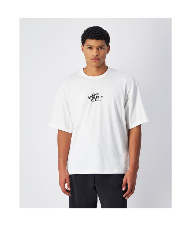 Camiseta Champion SS Hombre Blanco