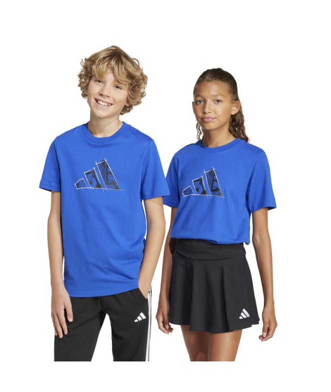 T-shirt adidas Photo Enfant Bleu