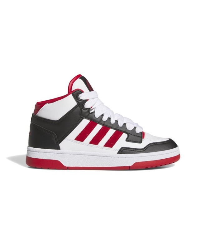 Sapatilhas de Basquetebol adidas Rapid Court Mid Infantil Preto