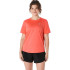Camiseta de Running ASICS Core Ss Top Mujer Coral