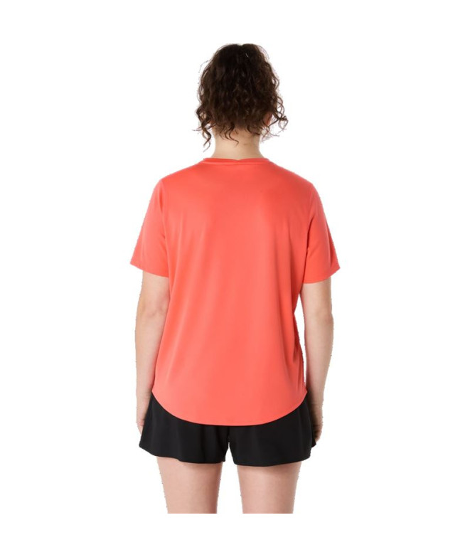 T-shirt de Running ASICS Core Ss Haut Femme Corail