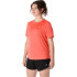 Camiseta de Running ASICS Core Ss Top Mujer Coral