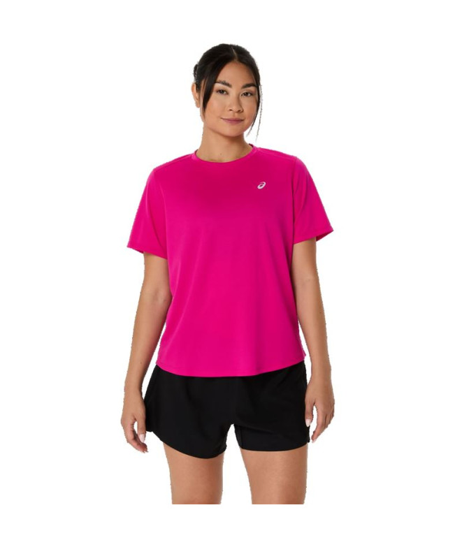 Camiseta de Running ASICS Core Ss Top Mujer Rosa